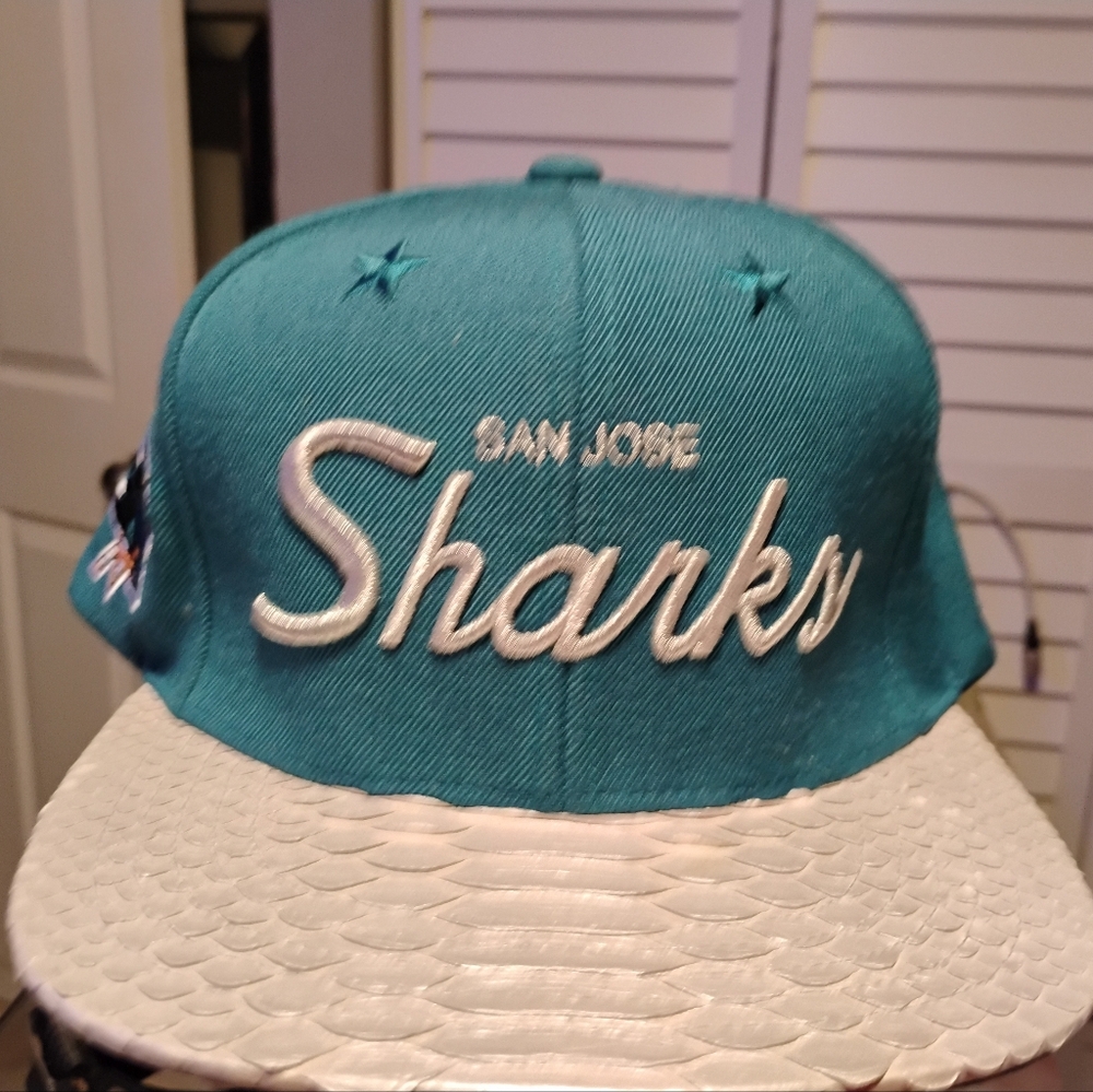 Mitchell And Ness X Just Got R.S.V.P San Jose Sharks Hat